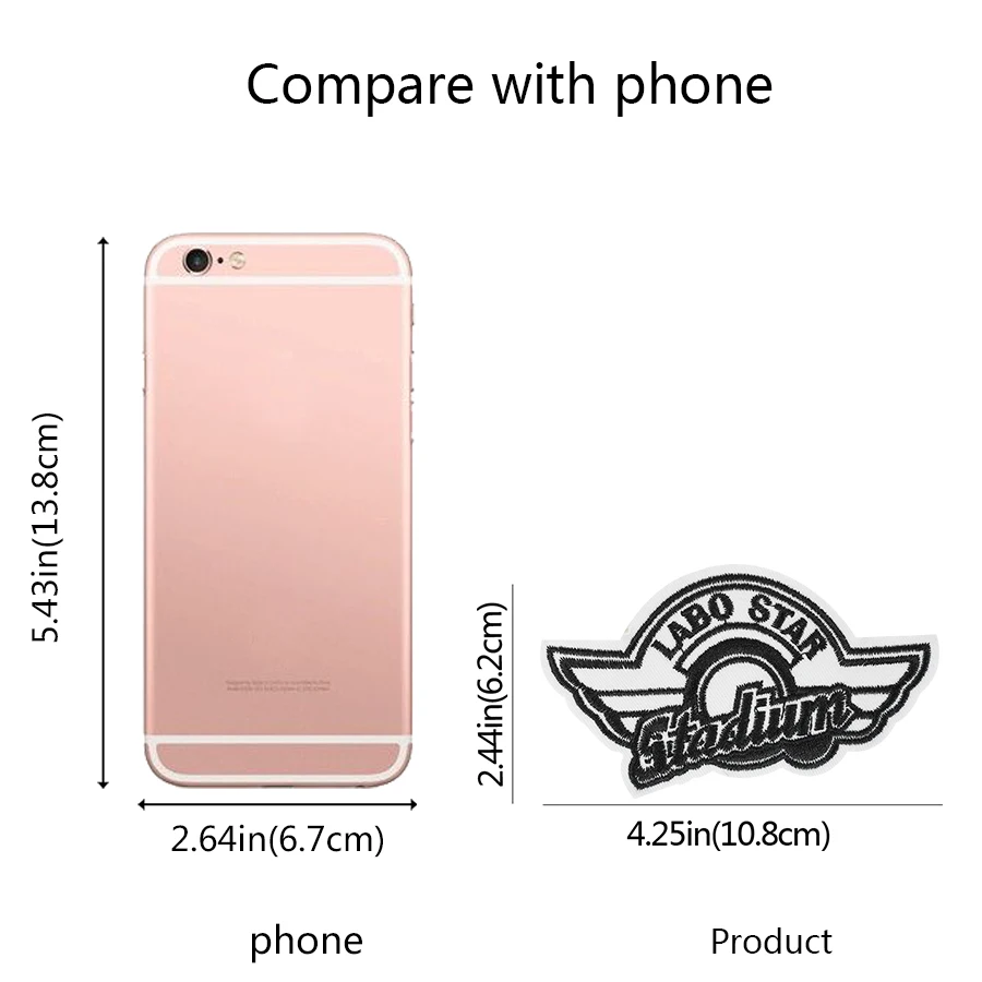 5PCS Stadium Military Badge Patch for Clothes Iron on Applique Men Jacket Craft Stripe Sew Embroidery Trousers | Дом и сад