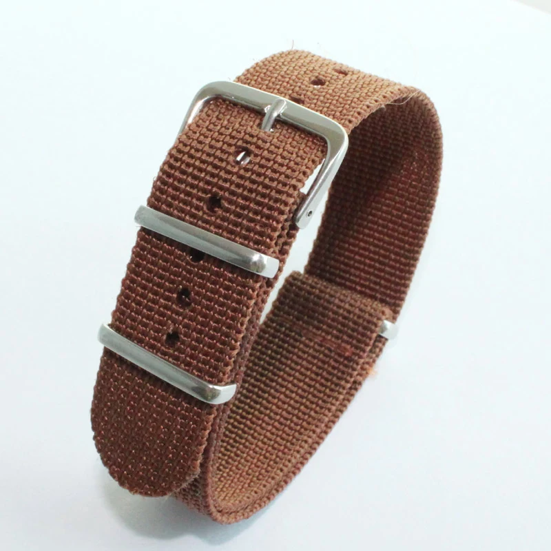 Ремешок для часов 20 мм водонепроницаемый нейлоновый ремешок модный браслет