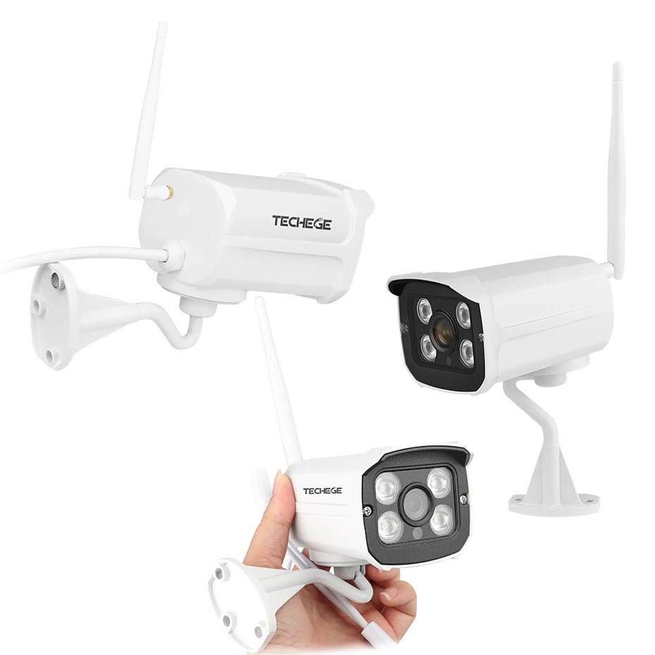 Techege супер HD 5.0MP Проводная Wifi камера Водонепроницаемая беспроводная ночного