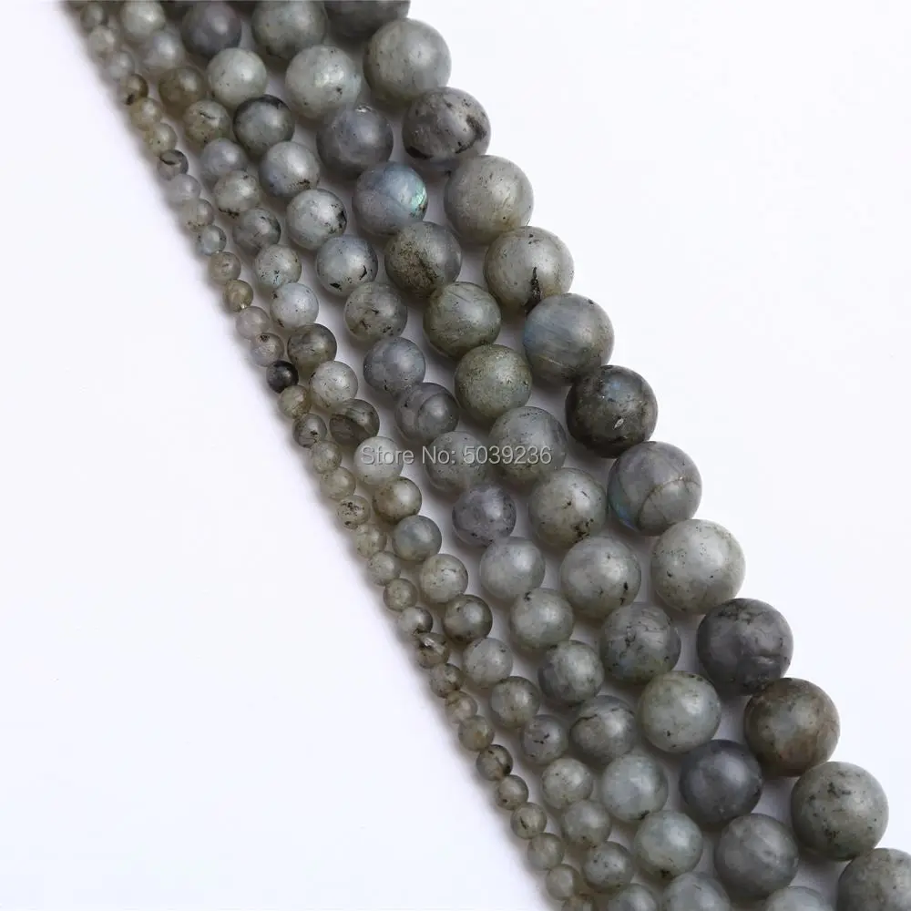 Wholesale Natural Stone Beads Labradorite Round Loose 4 6 8 10 12mm for Needlework Jewelry Making Bracelet Necklace DIY | Украшения и