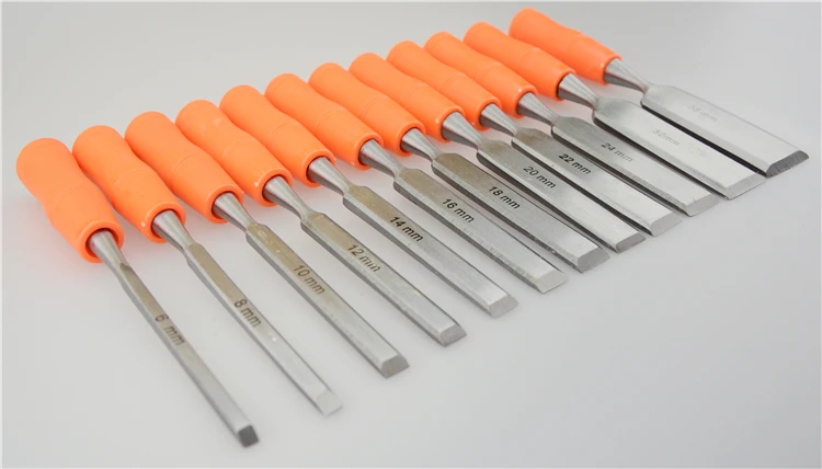 Hand tools wood chisel heart plastic handle DIY flat shovel set | Инструменты