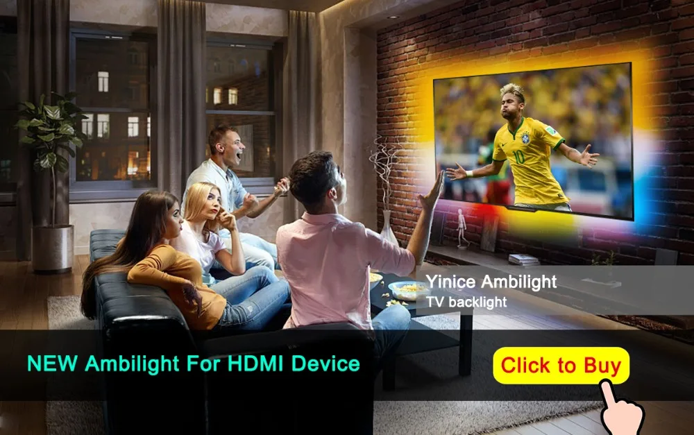 Ambilight tv PC WS2812B 5050 RGB умная светодиодная Пиксельная полоса для ноутбука, компьютера, экран мечты, синхронизация 1 м 2 м 3M 4M 5 м комплект