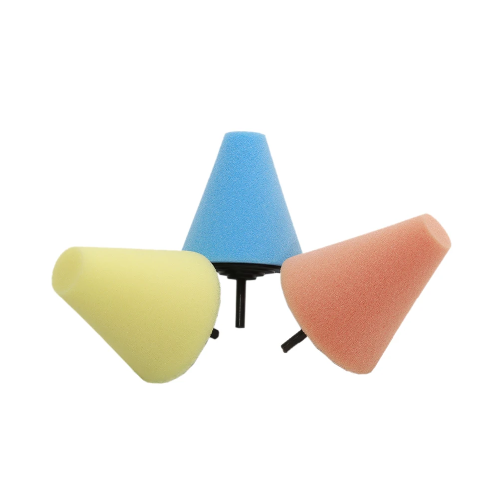 1 шт. приработки поролонная губка Полировочный конус формы полировальные