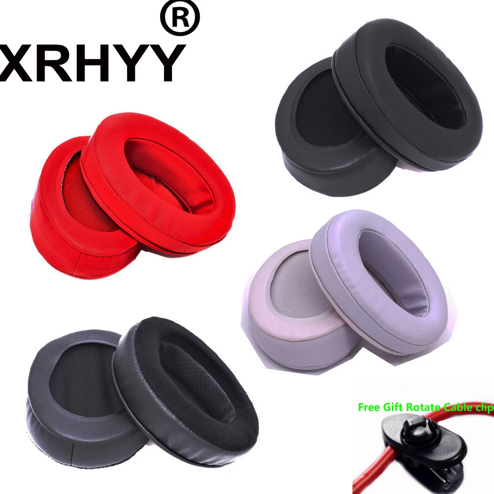XRHYY сменные амбушюры для Brainwavz HM5 большие накладные наушники HifiMan Philips Fostex sony аh m50 аh серии M