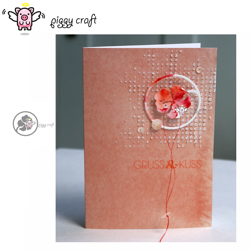 Металлические Вырубные штампы форма для вырезания цветов кругов открыток