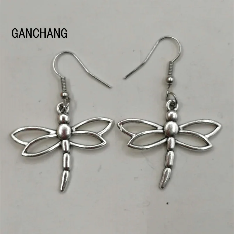 Pendant earrings fashion jewelry charm dragonfly female cute animal | Stud Earrings
