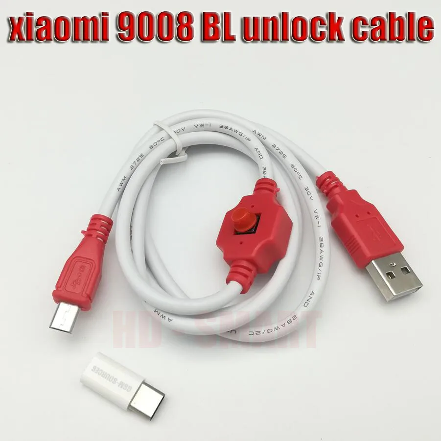 Оригинальный кабель для вспышки EDL 9008 BL разблокированный Redmi phone открытый порт