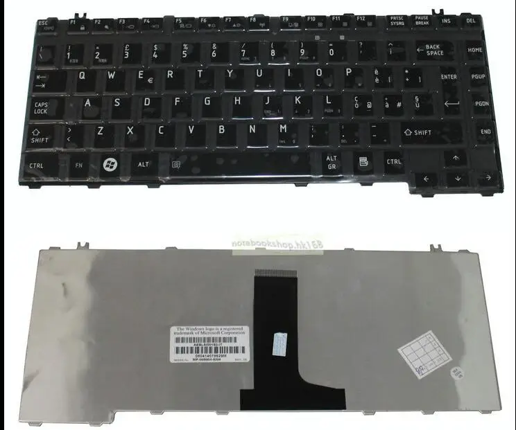 Клавиатура для Toshiba Qosmio F40 F45 F50 F55 G40 G45 Satellite M500 M505 M507