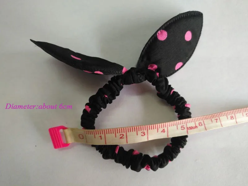 Заколки для волос в горошек с леопардовым принтом 1 шт.|clips for hair|hair ropehair ties |