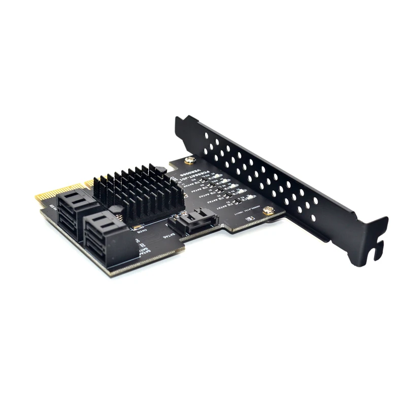 Sata Iii (6 Гбит/с) 5 портов Pci Express плата контроллера совместимый X4 X8 X16 материнская для