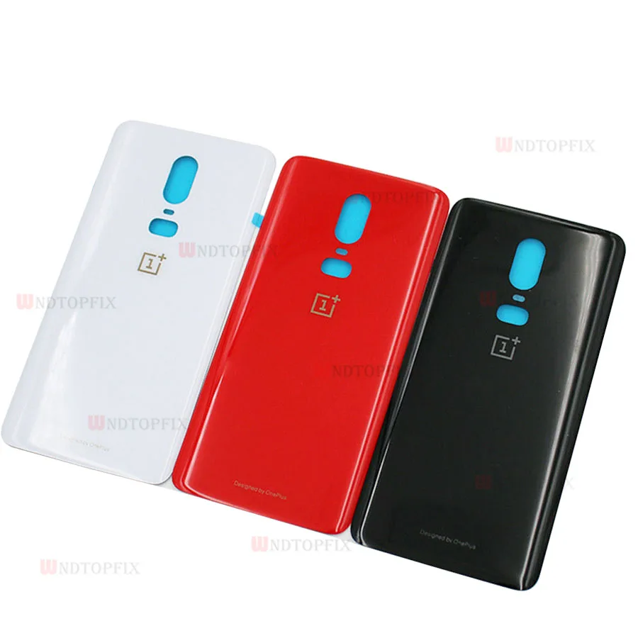 Оригинальное A6000 стекло для OnePlus 6 7 Pro задняя крышка батарейного отсека Дверь задняя стекло для Oneplus 6T Крышка батарейного отсека 1+ 6 корпус чехол+ клей
