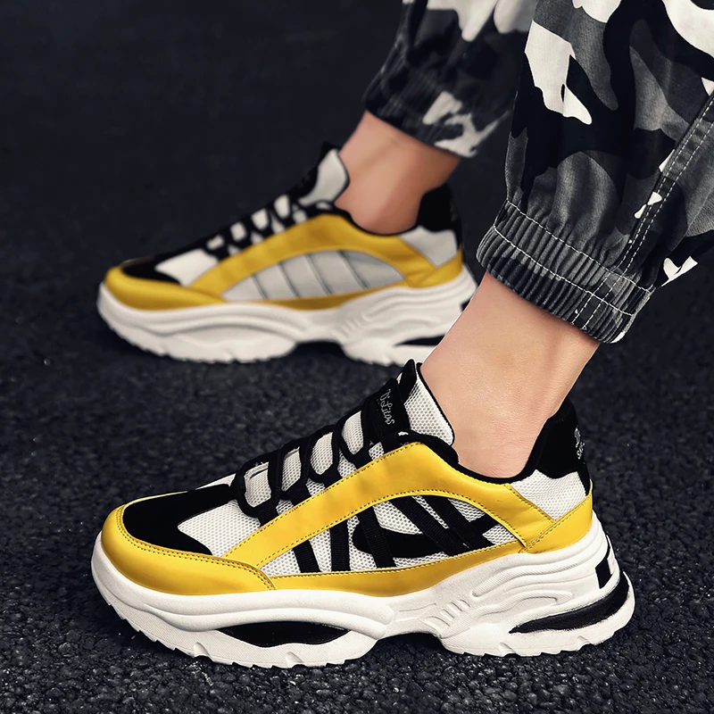 Удобные мужские кроссовки Сезон весна осень Спортивная обувь Мужские
