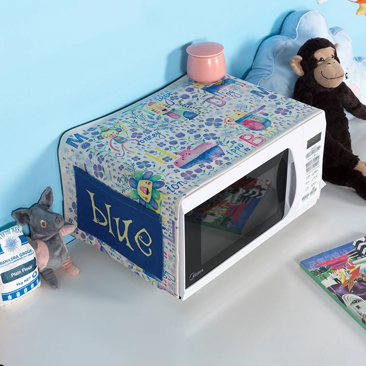 Новинка скандинавский стиль розовая Милая Пылезащитная ткань для микроволновой