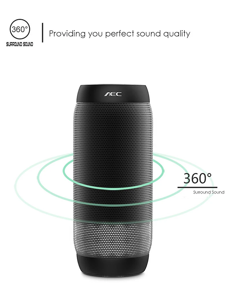 Цветные bluetooth-колонки водонепроницаемый супер бас сабвуфер Открытый Спорт звуковая коробка портативный динамик FM для iPhone Xiaomi huawei
