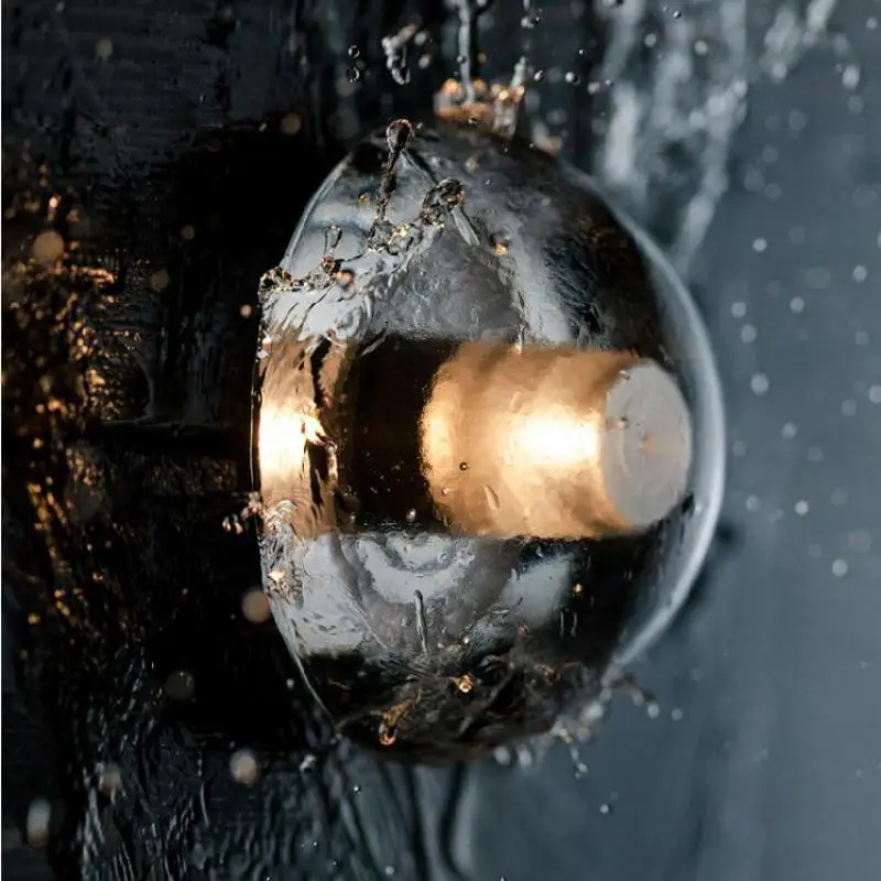 Постмодерн Хрустальный пузырьковый светильник G4 Led Новинка Хрустальное