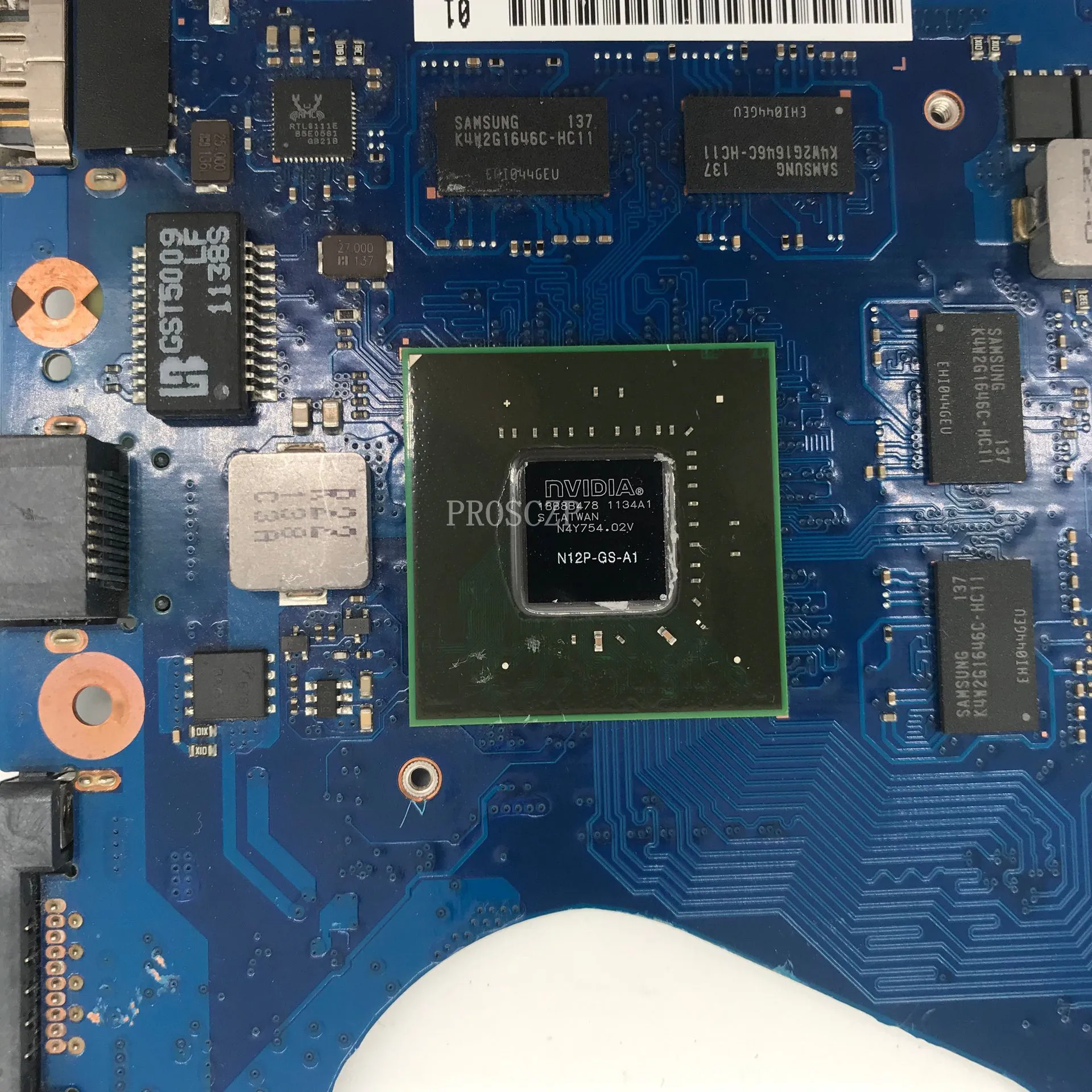 Бесплатная доставка Для материнской платы ноутбука RC530 BA92-08557A GT540M 2G DDR3 100%