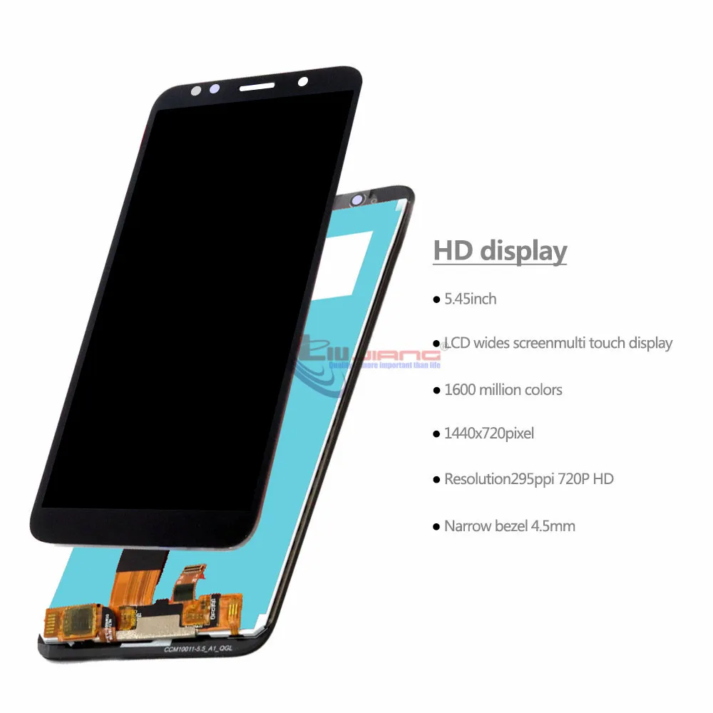 Для Huawei Y5 Prime 2018 DUA L02 L22 LX2 ЖК дисплей кодирующий преобразователь сенсорного экрана