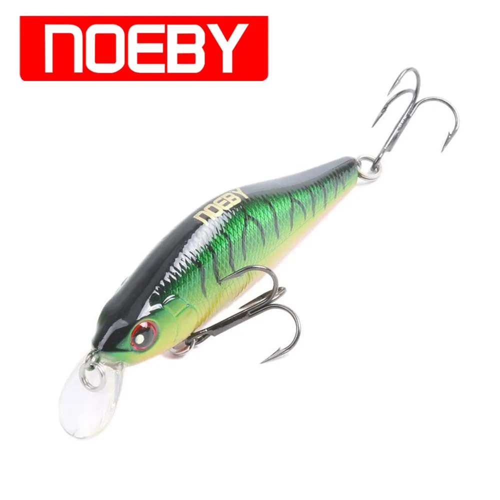 

Блесна NOEBY 2 шт., приманка 70 мм 8,3 г, подвеска 0-0,8 м, жесткая блесна VMC, крючок, искусственные рыболовные воблеры