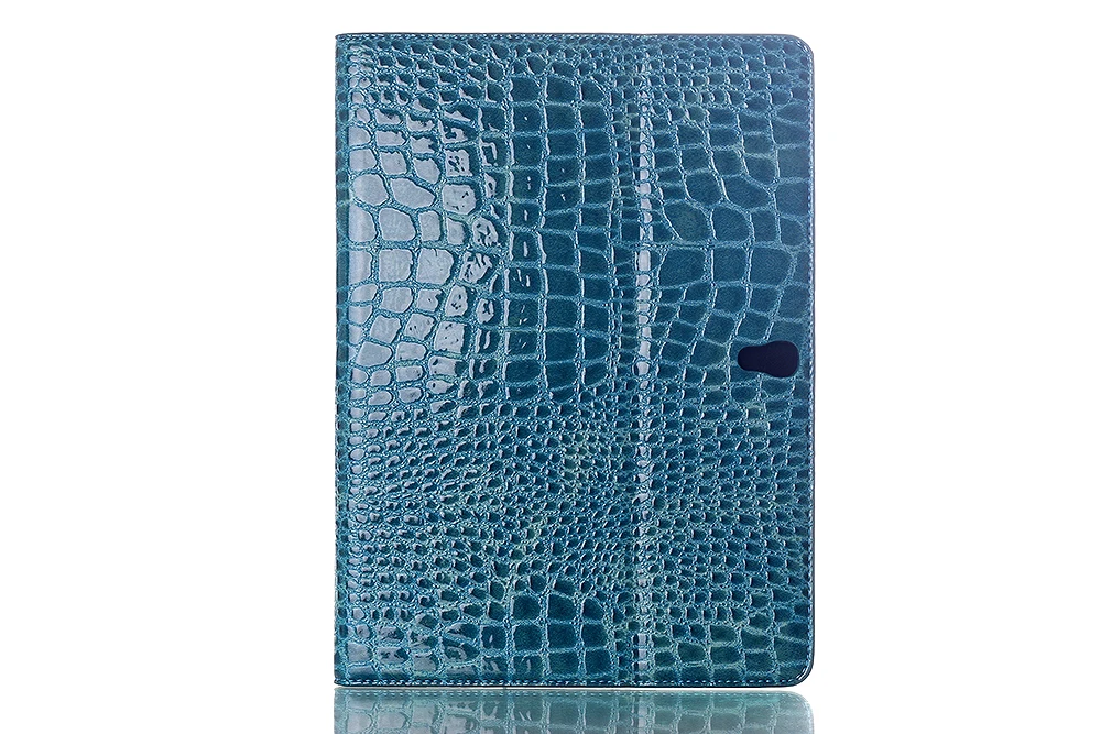 Чехол для samsung Galaxy Tab S 10,5 T800 T805, умный чехол, чехол для планшета, Роскошный чехол из крокодиловой кожи, тонкий чехол-подставка для сна