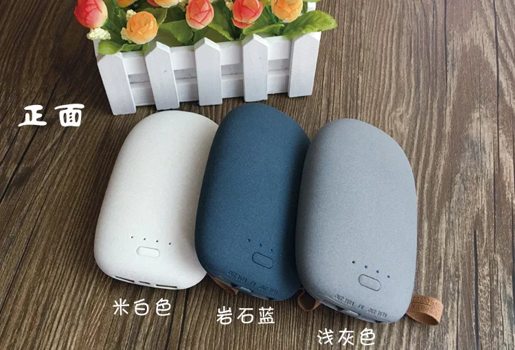 Горячая Распродажа cobblest камень Зарядное устройство power bank 10400 мАч галька внешний