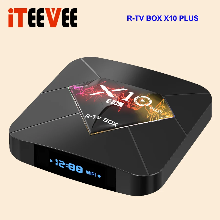 Приставка Смарт ТВ X10 Plus Android 9 0 Wi Fi 2 4 ГГц + 32/64 ГБ USB 3 0|ТВ-приставки и медиаплееры| |