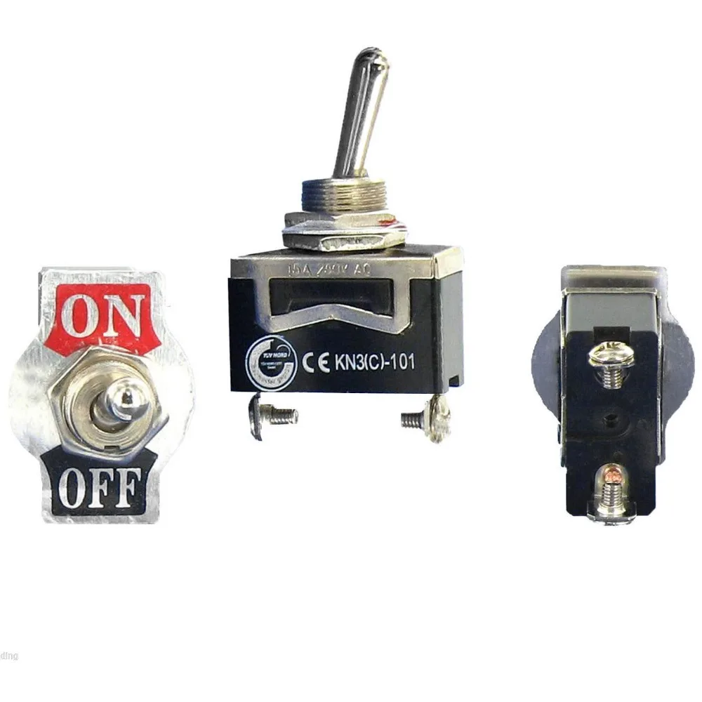 1 шт. Новый SPST водонепроницаемый переключатель колпачок ВКЛ ВЫКЛ миниатюрные