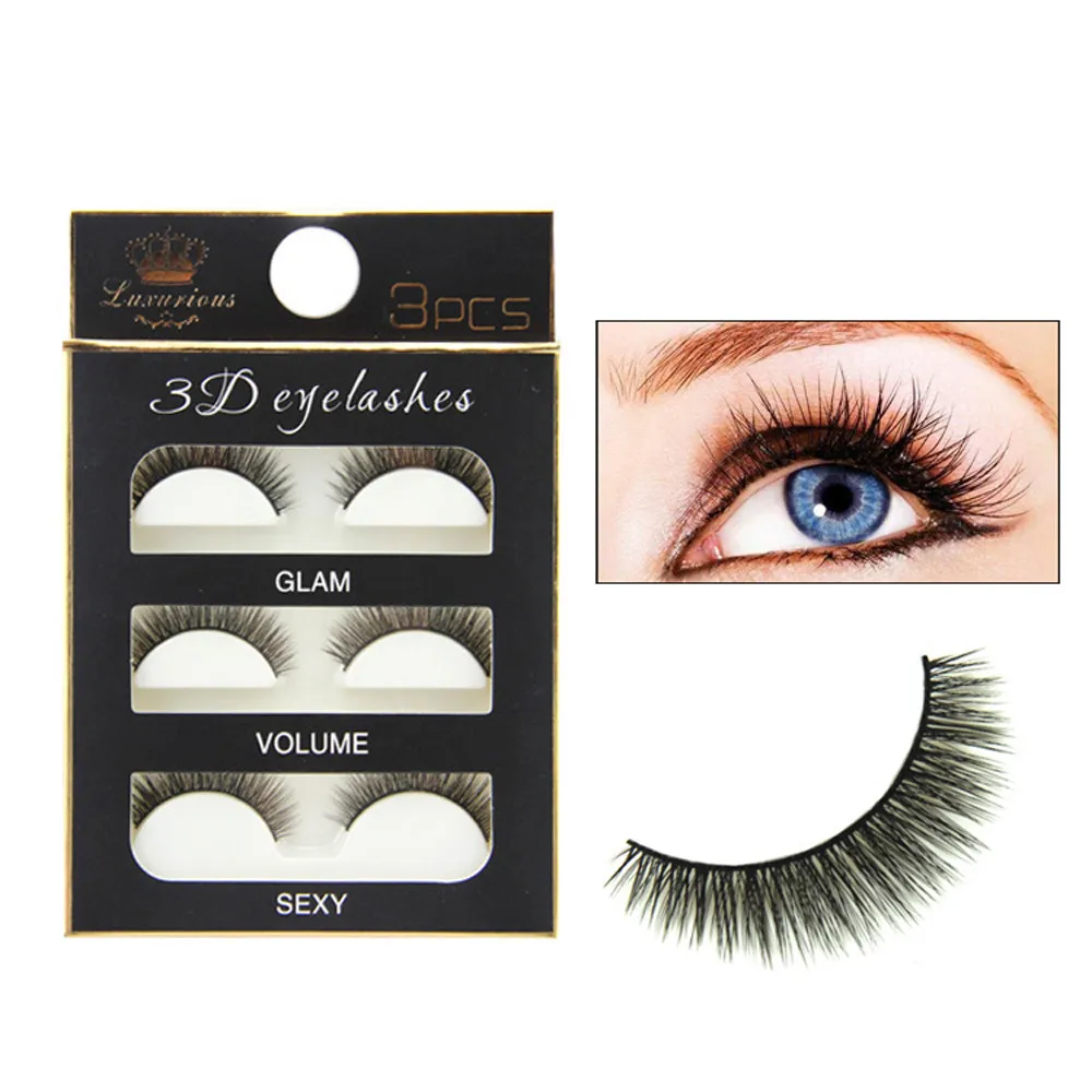 Новые 3D норковые Накладные ресницы ручной работы натуральные длинные пушистые