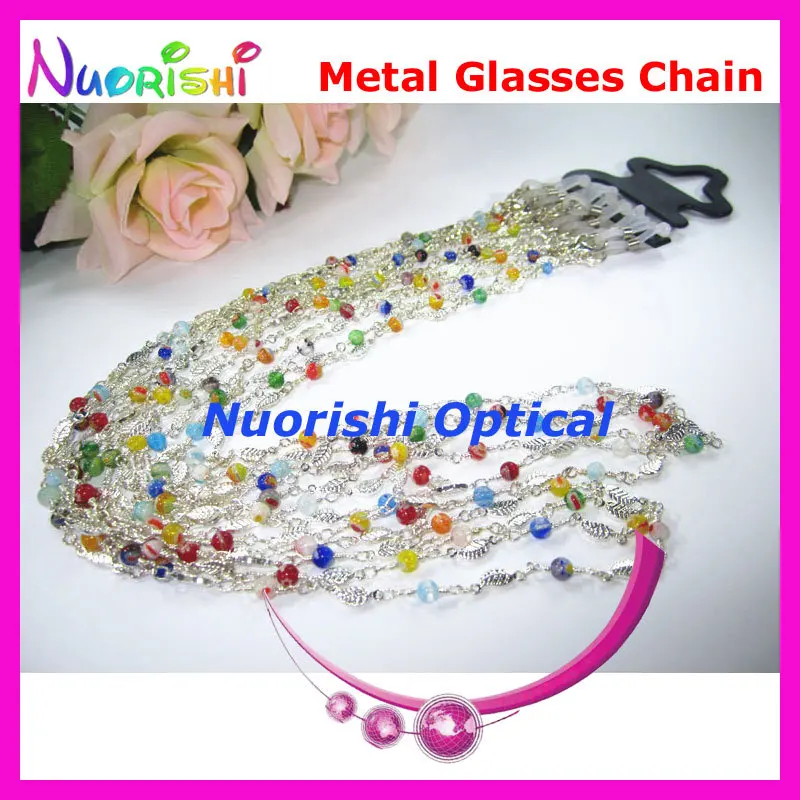 Красивые металлические солнцезащитные очки 6 шт. шнур для очков цепочка Ремешок