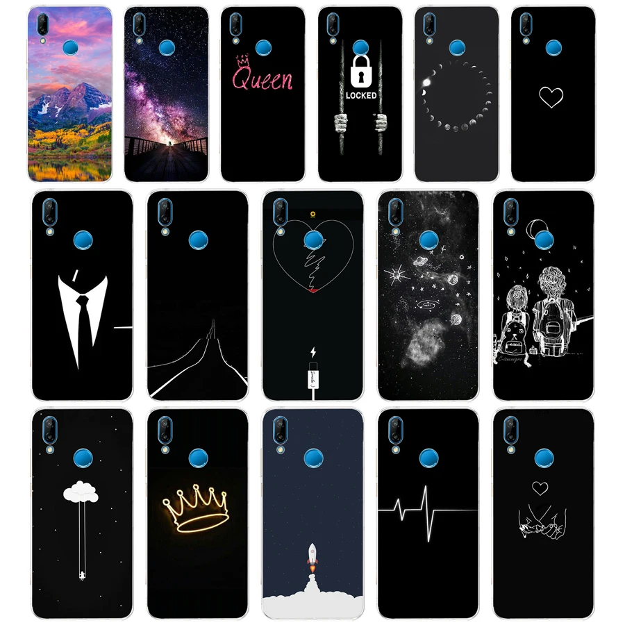 Силиконовый чехол H для huawei Nova 3 3i INE-LX2 INE-LX9 | Мобильные телефоны и аксессуары