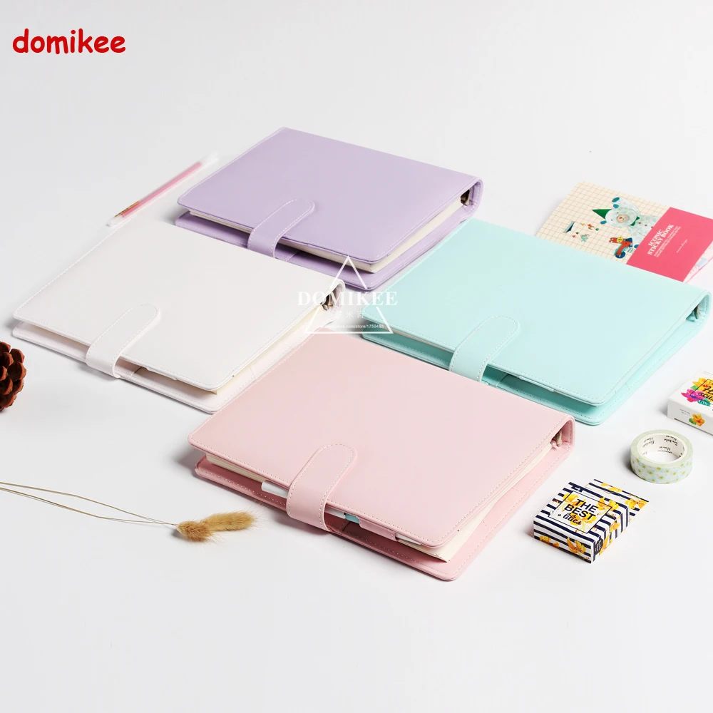 Macaron кожаный блокнот со спиралью оригинальный офисный переплет еженедельник