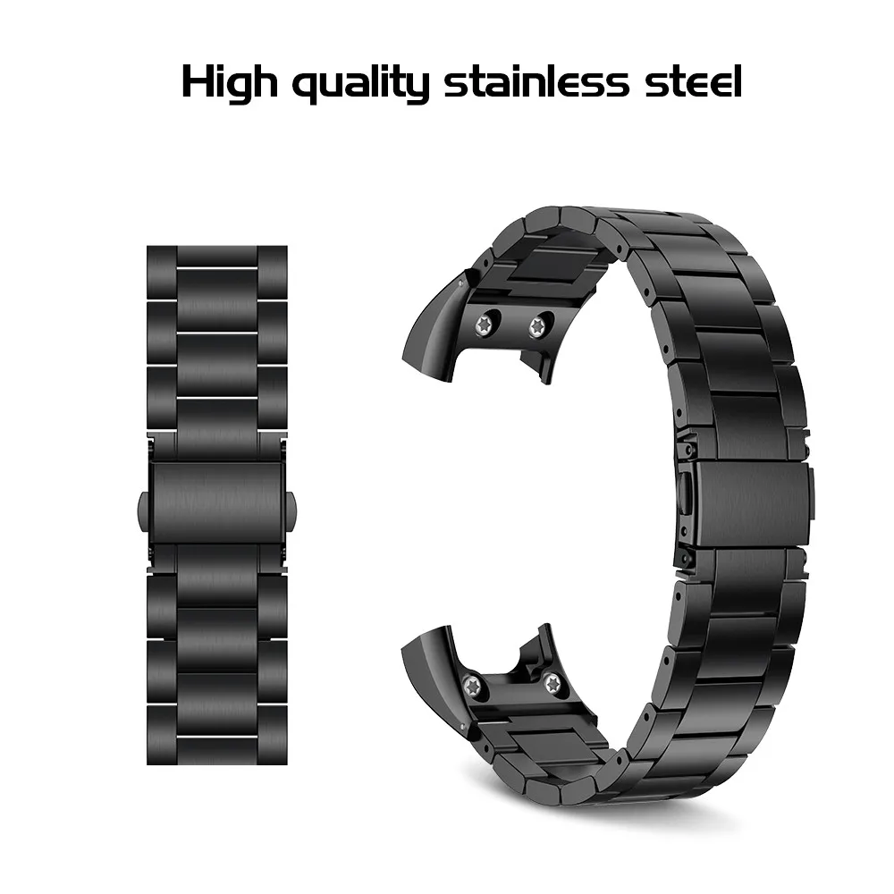 Сменный ремешок из нержавеющей стали для Vivosmart HR Band с инструментами и винтами