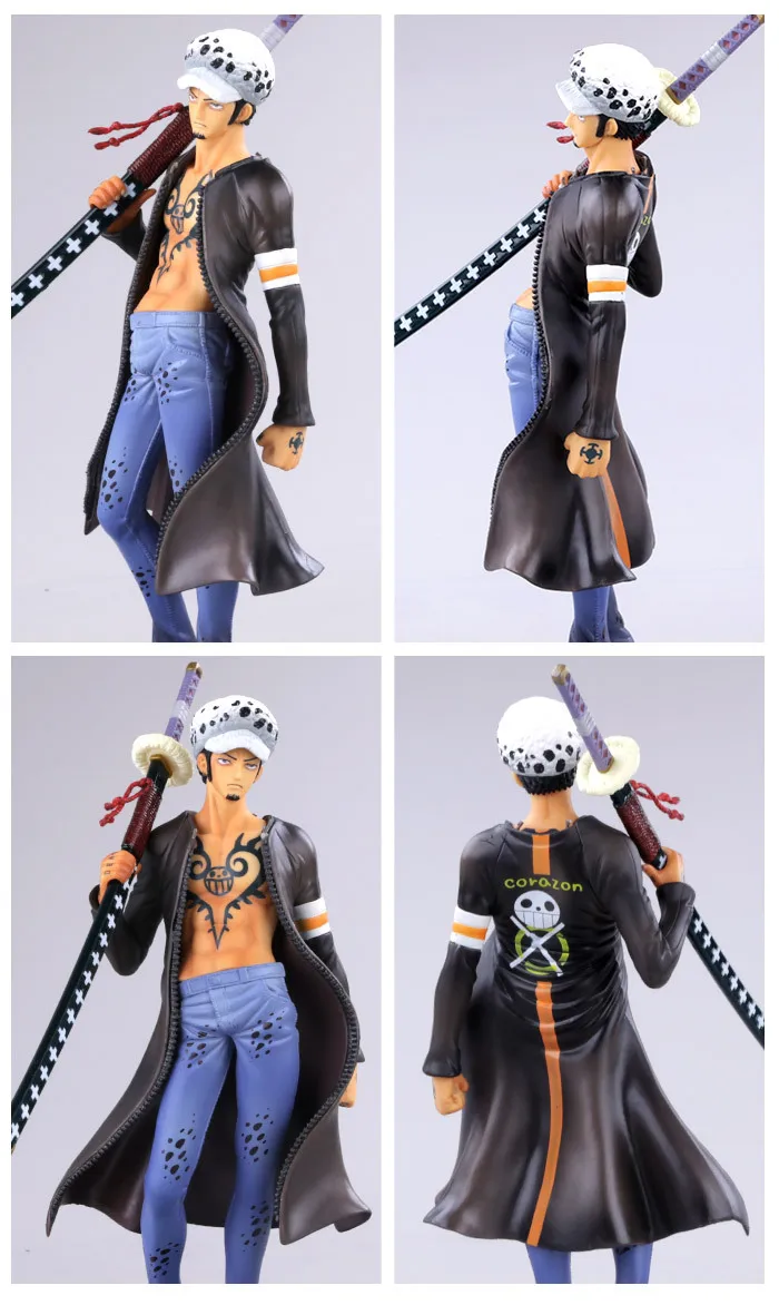 new One Piece POP Series two years after Trafalgar Law Death surgeon PVC Action figures Genuine imitate pop Strip Remove toy | Игрушки и