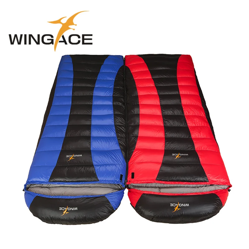 WINGACE наружный спальный мешок зимний наполнитель 2000 г гусиный пух кемпинг длина