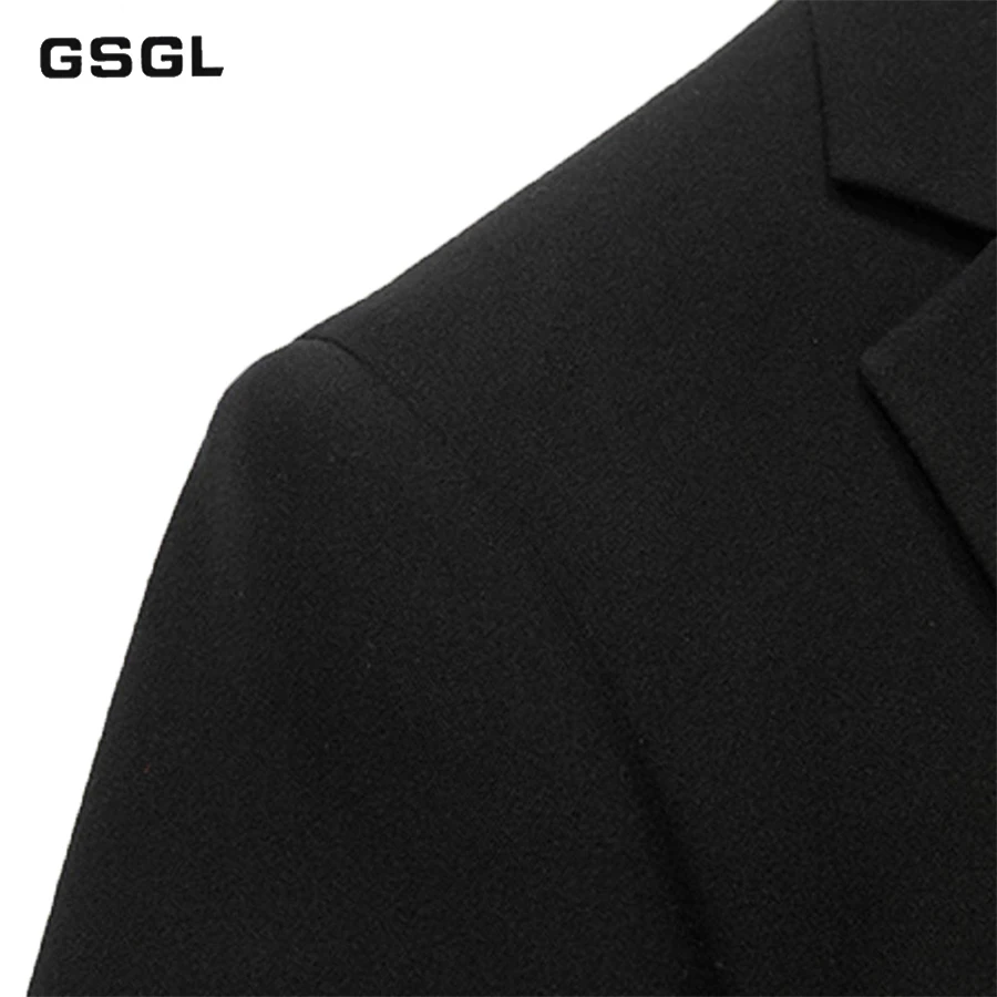 Men's Suit Slim Fit/Straight/Loose Fashion Solid Suit for Business Wedding Working 2 Button 2 Piece Suits Jacket & Trousers