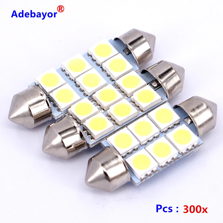 5050x31 мм 36 39 41 SMD СВЕТОДИОДНЫЙ светодиодная гирлянда купольная автомобильная лампа