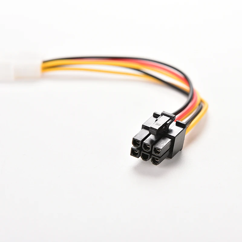Кабель питания для видеокарты Molex 4-контактный адаптер с IDE на 6-контактный PCI-E ПК 17