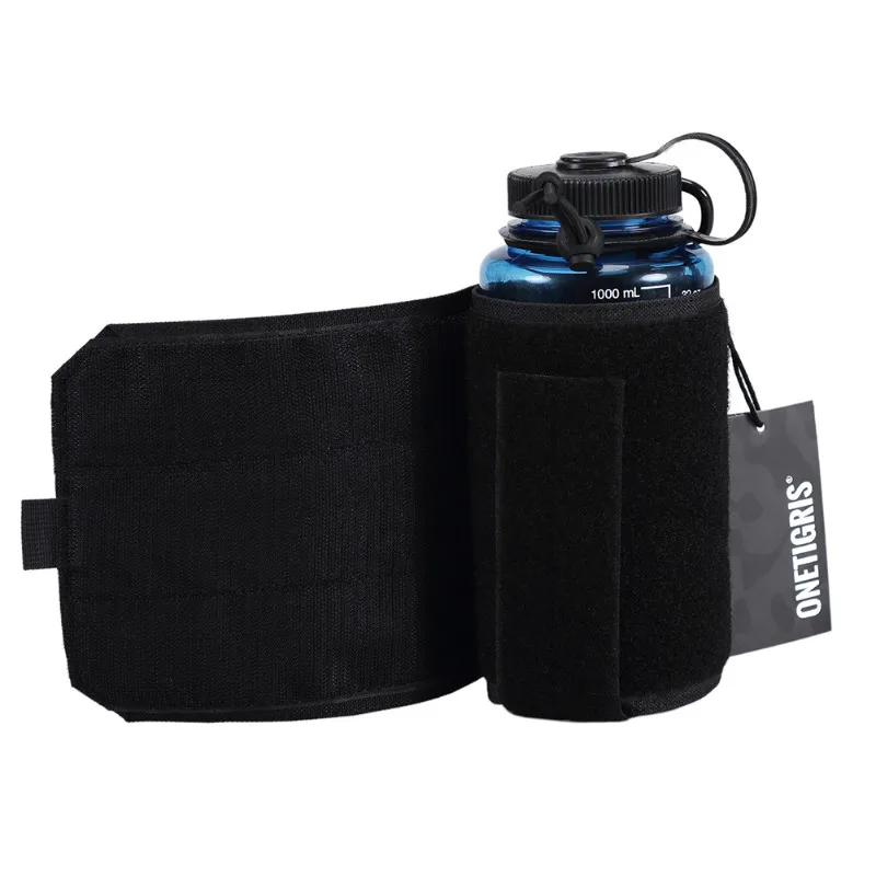 

OneTigris Canteen Pouch 1000D Nylon Adjustable MOLLE All-In-One Carrier for 32Oz Nalgene Water Bottle or Nalgene Oasis Canteen