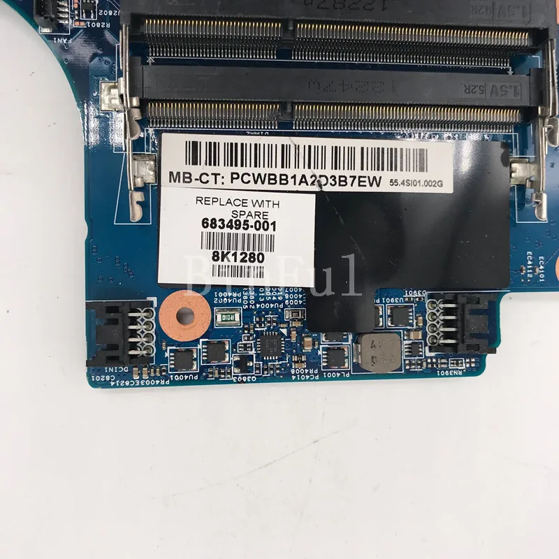Материнская плата для ноутбука Probook 4440s 4540s 683495-001 683495-501 683495-601 HM76 48.4SI01.011 100%