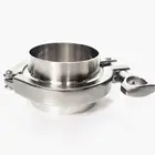 1,5 дюйма, тройной зажим x DIN DN25, трубопровод с наружным диаметром 28 мм, санитарные соединительные наконечники SS304 2 шт. + 1 шт. зажим SS304 + 1 шт. силиконовая прокладка