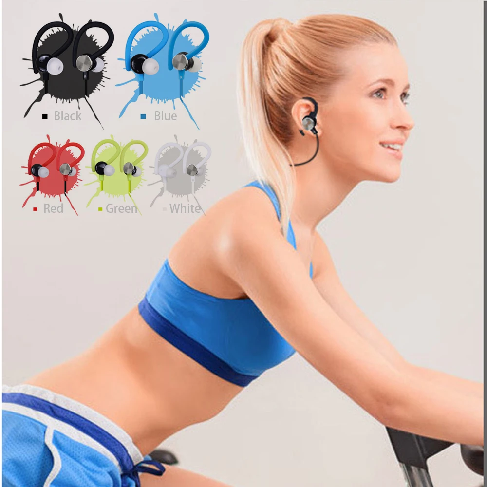 bluetooth earphone sport wireless Bass Earphones Sports Stereo Earphone With Mic 4.1 Y622 Headset | Электроника