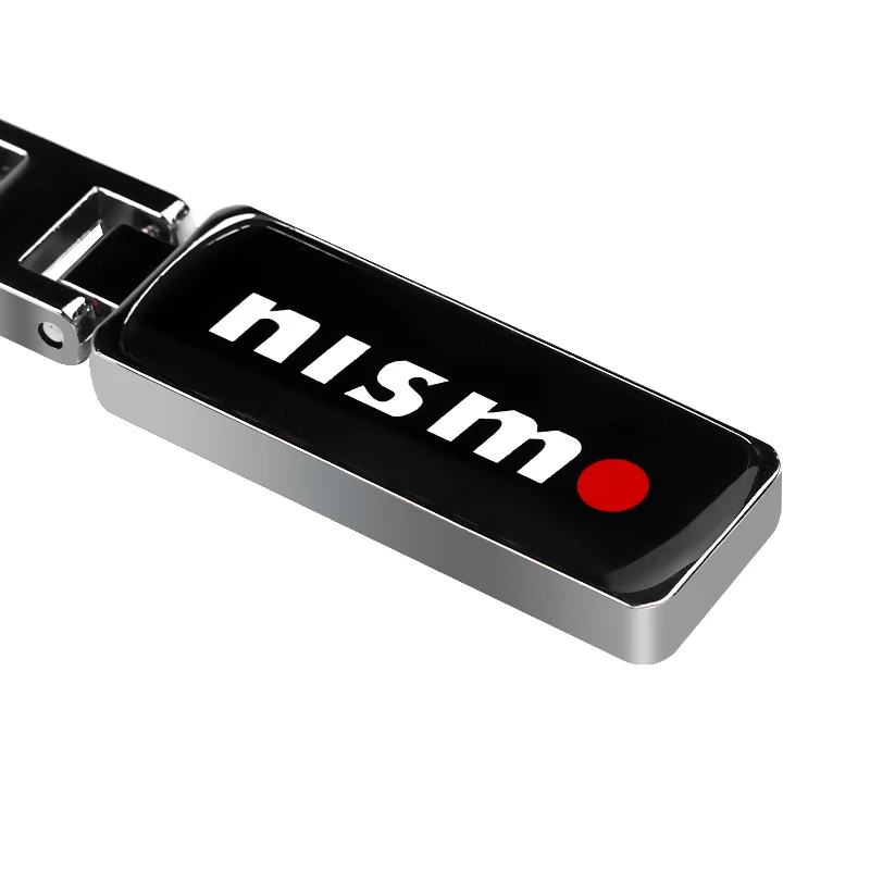 Новый автомобильный брелок для Nissan Nismo Almera Juke Qashqai Tiida X Trail Note Teana 350Z 370Z Styling|Кольца