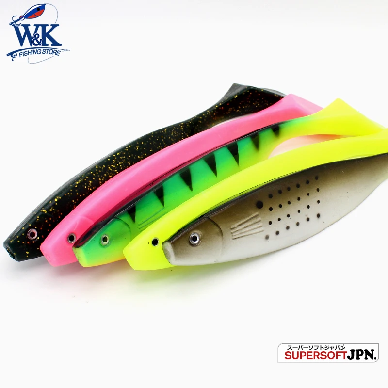 8,5 дюймов Big Swimmer Shad 1 шт/ПК 22,5 см Мягкая приманка для ловли щуки DIY Мягкая приманка