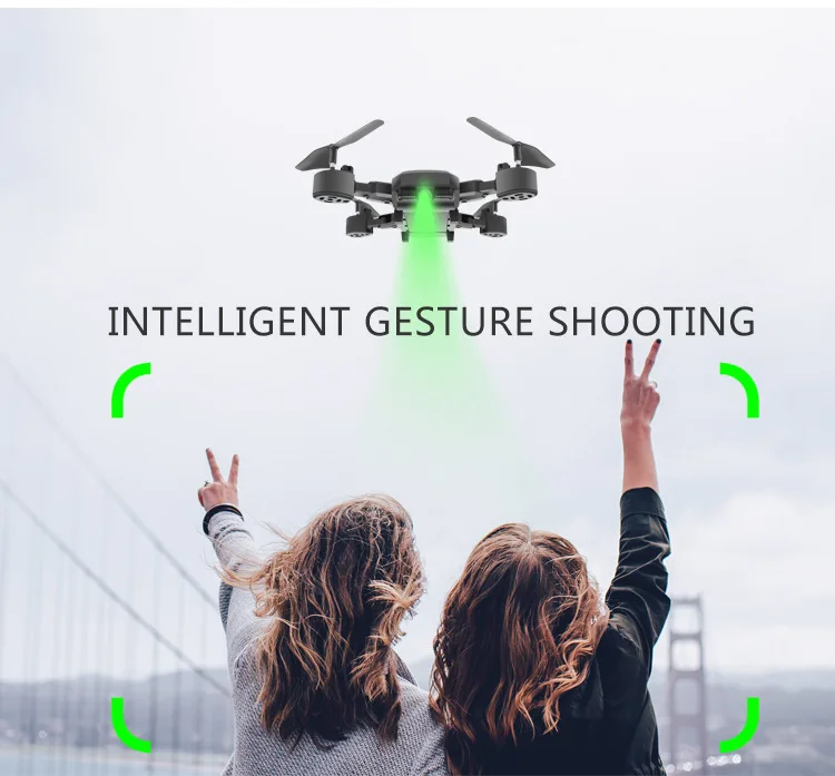 Chiger E58 WIFI FPV с широким углом обзора 1080p камера высота удерживает 20 минут