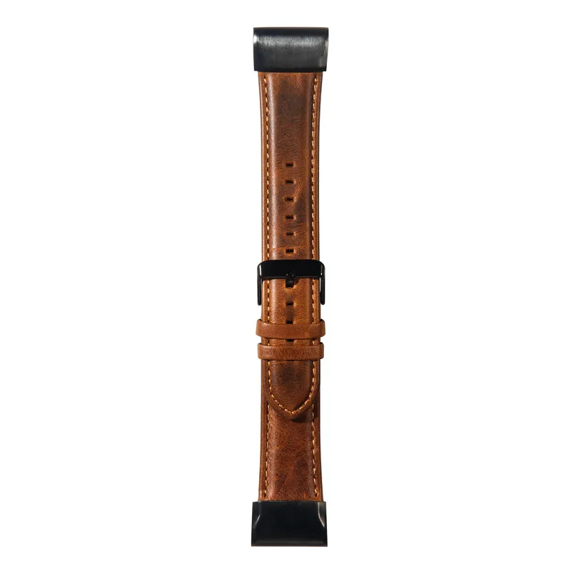 Crazy Horse Leather Band Wristband For Garmin Fenix 3/Fenix 3 HR/Fenix 5X Quick Release 5x Fit Strap 22mm | Наручные часы