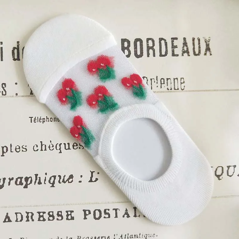 [EIOISAPRA] кавайные смешные носки Харадзюку клубника ананас авокадо арбуз персик