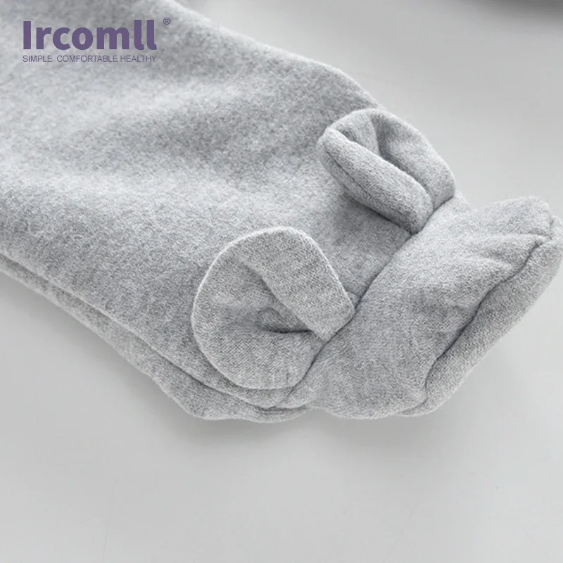 Ircomll/Детский комбинезон унисекс милый детский с капюшоном и длинными рукавами