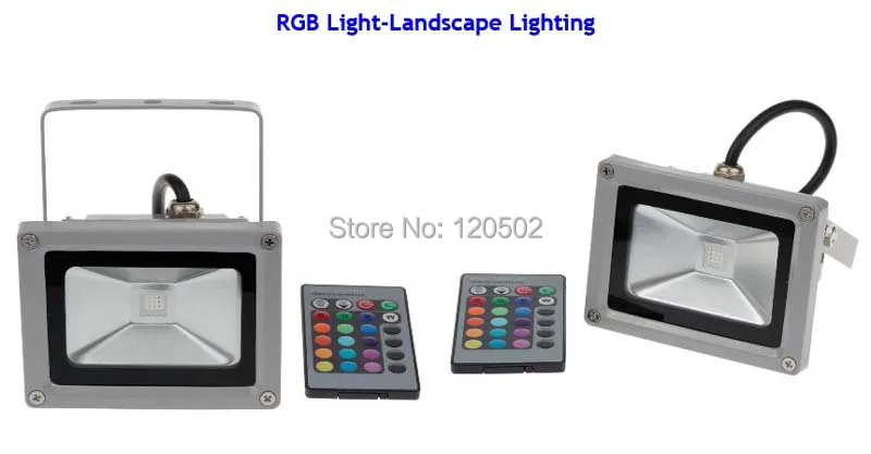 10 Вт RGB светодиодный сотовый светильник Светодиодный прожектор Мыть на открытом