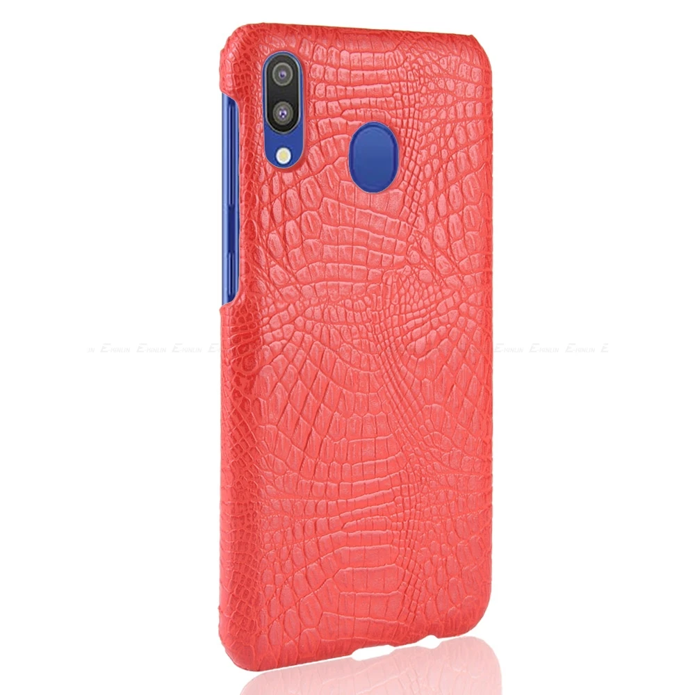 Змея, крокодил Пластик задняя крышка для samsung Galaxy M40 M30 M20 M10 A80 A70 A60 A50 A40 A30 A20e A20 A10s A10 кожаный чехол