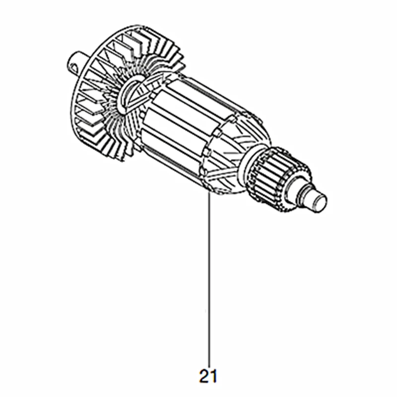 

AC220-240V Armature Rotor 518169-1 Replace For Makita GD0603
