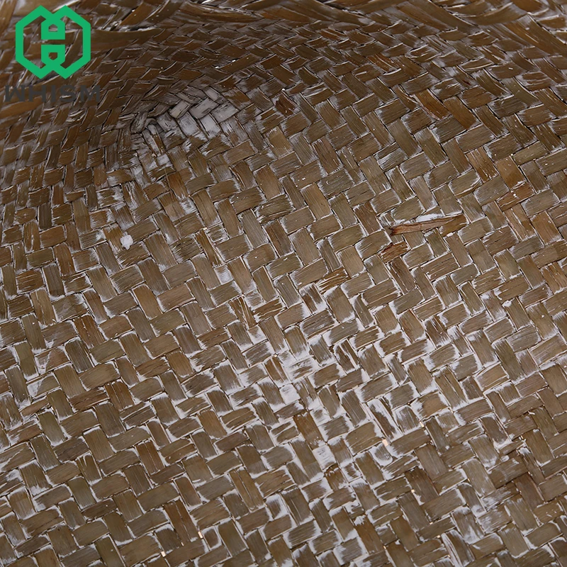 WHISM корзинка ручной работы Seagrass садовый горшок плетеные корзины из ротанга цветочный горшок тканый ящик для посуды органайзер для макияжа